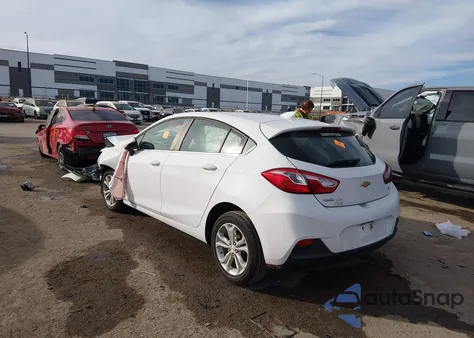 2019 Chevrolet Cruze Lt z USA, uszkodzony, nr VIN 3G1BE6SM6KS542138